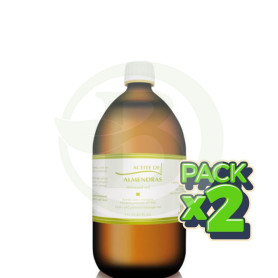 Pack 2x Aceite De Almendras 1Lt. Tegor