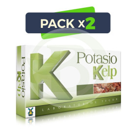 Pack 2x Potasio Kelp 40 Cápsulas Tegor