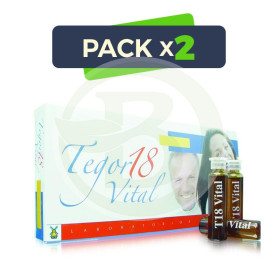Pack 2x Tegor 18 Vital 10 Viales Tegor