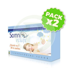 Pack 2x Somnirelax 40 Capsule Tegor