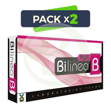 Pack 2x Bi Línea B Plus 40 Cápsulas Tegor
