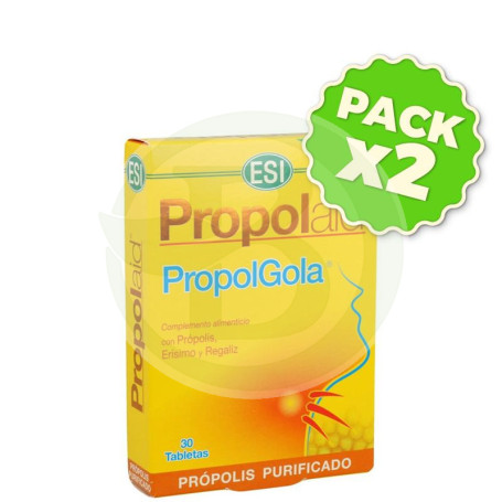 Pack 2x Propolaid Propolgola Menta 30 Tabletas ESI - Trepat Diet