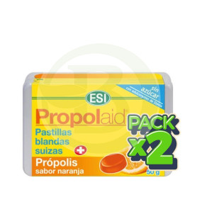 Pack 2x Propolaid Pastilla Suiza de Naranja 50Gr. Esi