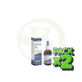 Pack 2x Melatonina Pura con Erbe 1Mg. 50Ml. Esi