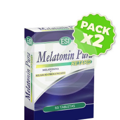 Pack 2x Melatonin Retard Pura 1,9Mg. 60 Tavolette Esi