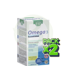 Pack 2x Omega 3 Extra Pure 120 Perlas Esi