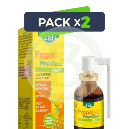 Pack 2x Propolgola Spray Jengibre y Limón 20Ml Esi