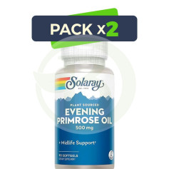 Pack 2x Evening Primrose Oil 90 Perle Solaray