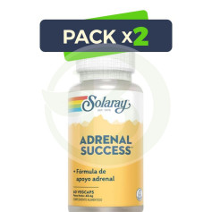 Pack 2x Adrenal Success Solaray 60 Capsule