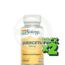 Pack 2x Quercetín Non Citrus 90 Cápsulas Solaray
