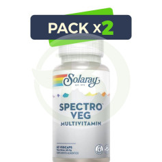 Pack 2x Spectro Multi Vita Min 60 Capsule Solaray