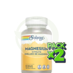 Pack 2x Magnesium 90 Capsule Solaray