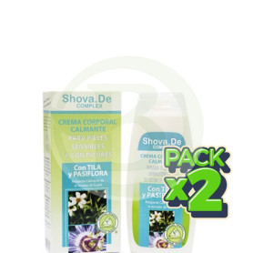 Pack 2x Crema Corporal Calmante 250Ml. Shova De