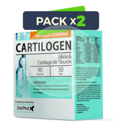 Pack 2x Cartilogen 90 Cápsulas Dietmed