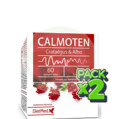 Pack 2x Calmoten con Biancospino 60 Compresse Dietmed