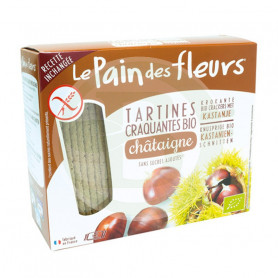 Pane ai fiori BIO con castagne Le Pain des Fleurs