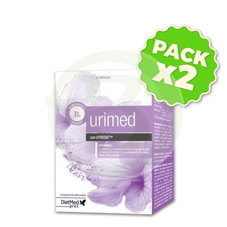 Pack 2x Urimed 30 Cápsulas Dietmed