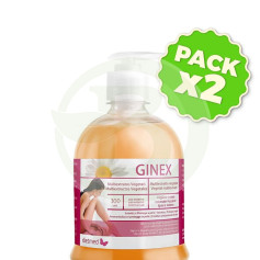 Pack 2x Ginex Jabón Íntimo Líquido 300Ml Dietmed