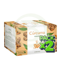Pack 2x Infusione Curcuma 20 Bustine Dietmed