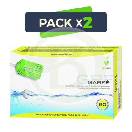 Pack 2x Garfe 60 Cápsulas Novadiet