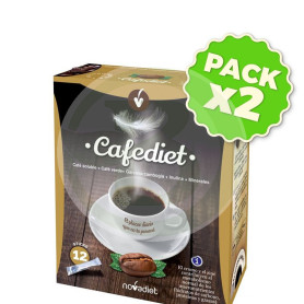 Pack 2x Cafediet 12 Sticks Novadiet