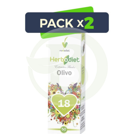 Pack 2x Extracto de Olivo 50Ml. Novadiet