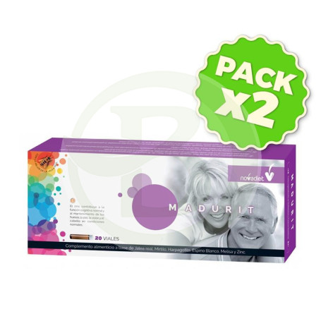 Pack 2x Madurit 20 Viales Novadiet