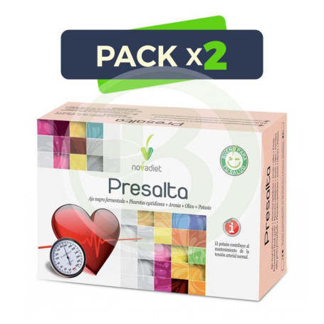 Pack 2x Presalta 60 Cápsulas Novadiet
