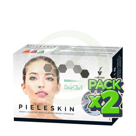 Pack 2x Pieleskin 30 Cápsulas Nova Diet