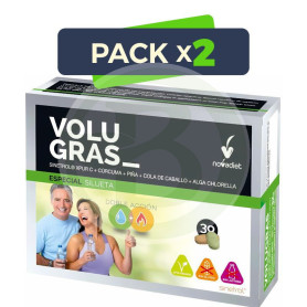 Pack 2x Volugras 30 Comprimidos Nova Diet
