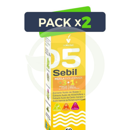 Pack 2x Sebil + Aceite Esencial De Romero 50 Ml Nova Diet