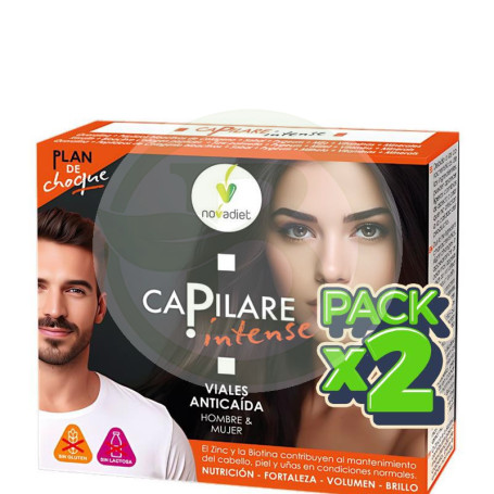 Pack 2x Capilare Intense 10 Viales Nova Diet