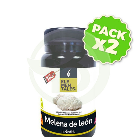Pack 2x Melena De León 30 Cápsulas Vegetales Nova Diet