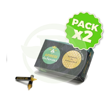 Pack 2x Apiregi Defensas 20 Ampollas Apiregi