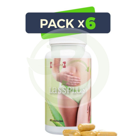 Pack 6x Lassplus 60 Capsulas Higifar