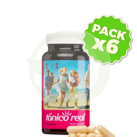 Pack 6x Tonico Real 60 Capsulas Higifar