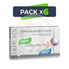 Pack 6x Artrosin Cartilagine Manta 60 Capsule Santiveri