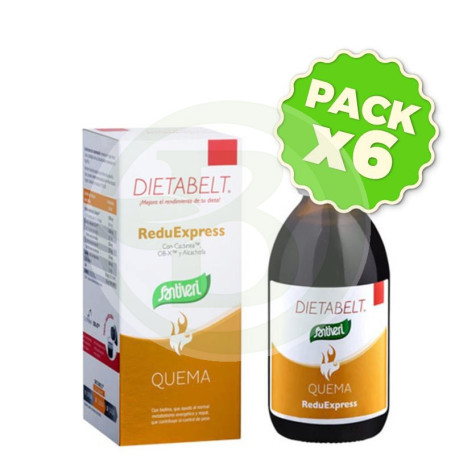 Pack 6x Db-Quema Reduexpress Jarabe 240Ml. Santiveri