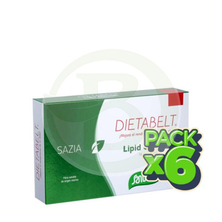 Pack 6x Db-Sazia Lipid Chitosan 60 Cápsulas Santiveri