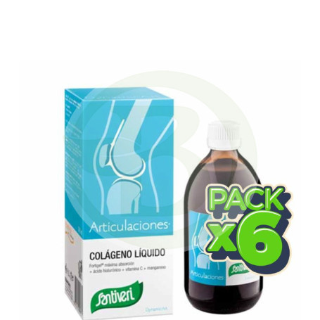 Pack 6x Dynamicart Colágeno Líquido 240Ml. Santiveri