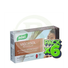 Pack 6x Vigor Sol Actif Plus 30 Perle Santiveri