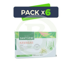 Pack 6x Kavagas 20 Capsule Santiveri