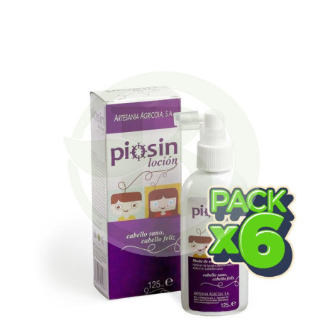 Pack 6x Piosin Loción 125Ml. Artesanía Agrícola