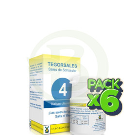 Pack 6x Tegorsal 4 20Gr. Tegor