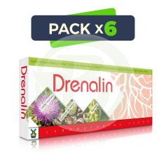 Pack 6x Drenalin 10 Flaconcini Tegor