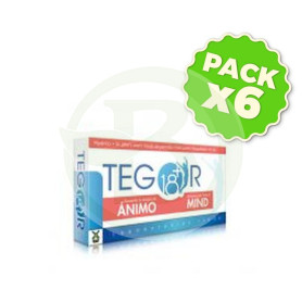 Pack 6x Tegor 18+ 40 Cápsulas Tegor