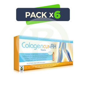 Pack 6x Colagen Cur Ah 20 Viales Tegor