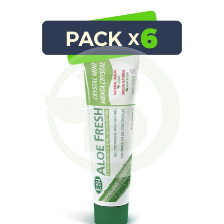 Pack 6x Aloe Fresh Menta Cristal 100Ml. ESI