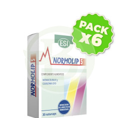 Pack 6x Normolip 5 30 Capsule Esi
