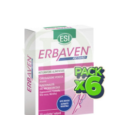Pack 6x Erbaven Retard 30 Tavolette Esi